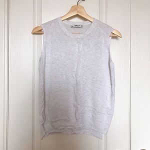 Zara basic knit vest